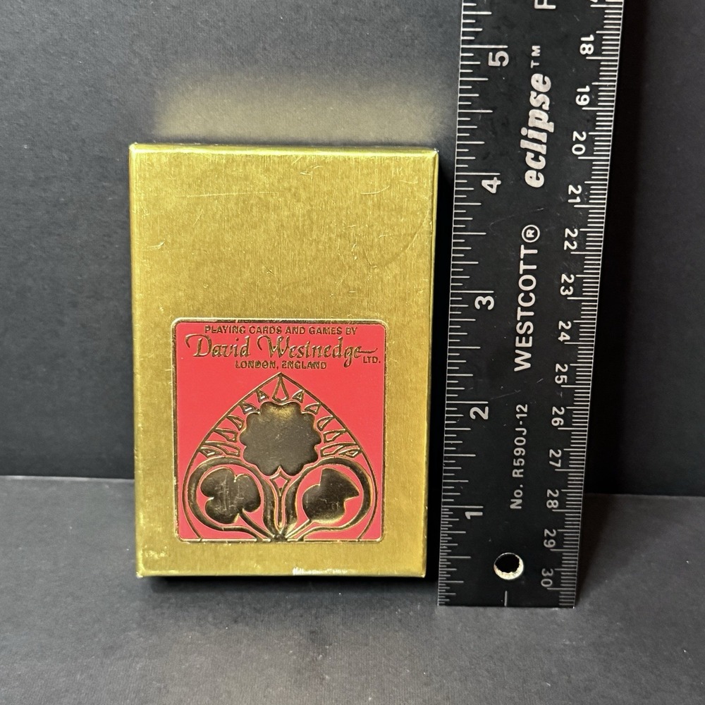 David Westnedge LTD Playing Cards Mint W Box Made In‎ London England - Picture 6 of 8